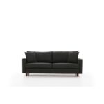 Καναπές κρεβάτι τριθέσιος Eva ανθρακί 210x90x82cm ed3538 - Image 4