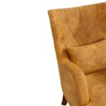 Πολυθρόνα Marta κίτρινη 78x80x96cm ed3543 - Image 4