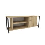 Έπιπλο τηλεόρασης Bond Felt χρώμα 120x30x54cm ed3603 - Image 3