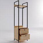 Ντουλάπα Gard δρυς μελαμίνη 50x40x180εκ ed3615 - Image 5