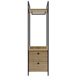 Ντουλάπα Gard δρυς μελαμίνη 50x40x180εκ ed3615 - Image 3