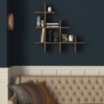 Ραφιέρα Juke καρυδί μελαμίνη 81 8x18x80εκ ed361