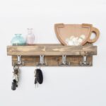 Έπιπλό εισόδου Mare καρυδί ξύλο 40x11x11εκ ed3636 - Image 2