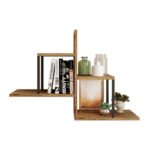 Ραφιέρα Vin atlantic pine μελαμίνη 89x22x61 8εκ ed3682 - Image 3