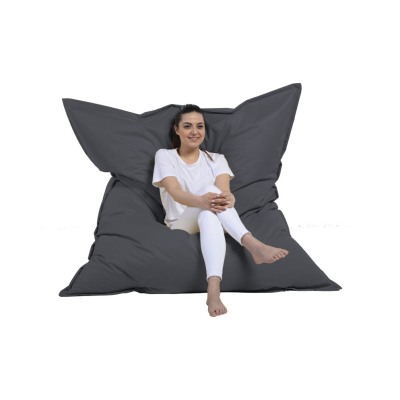 3707_0-800x800 Πουφ Giant Cushion 140x180 αδιάβροχο ύφασμα fume ed3707 - Image 1