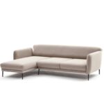 Γωνιακός καναπές Venus L κρεμ 265x163x80cm ed3714 - Image 4