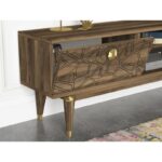 Έπιπλο TV Vince μελαμίνη 150x29 5x45 5cm ed3715 - Image 5