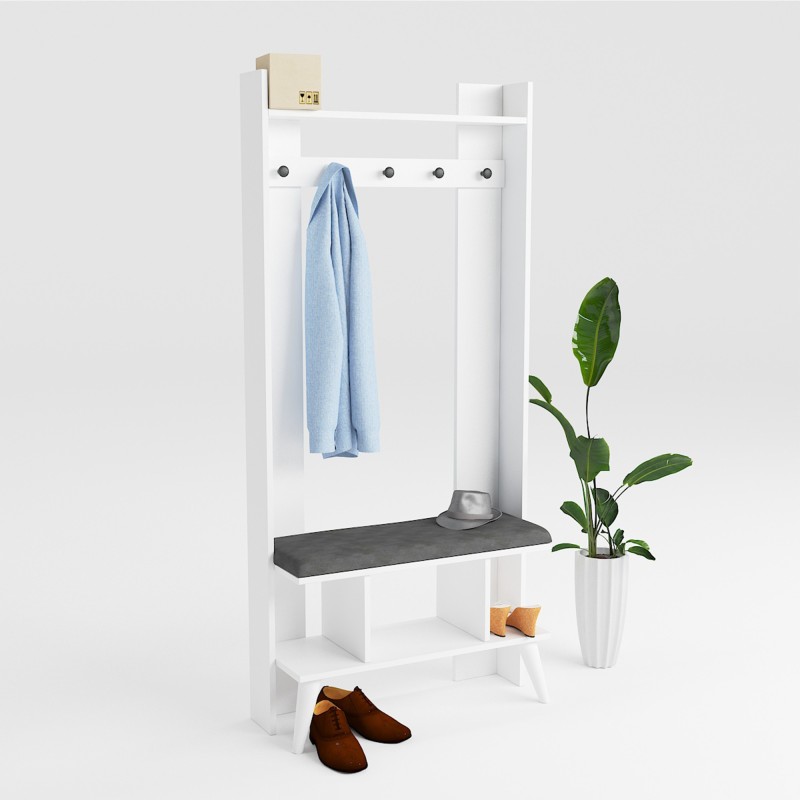 3738_0-800x800 Έπιπλο εισόδου Lago άσπρο χρώμα 83 6x31 3x180cm ed3738 - Image 1