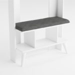 Έπιπλο εισόδου Lago άσπρο χρώμα 83 6x31 3x180cm ed3738 - Image 5