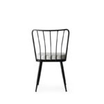 Καρέκλα Star μαύρο χρώμα μέταλλο 43x42x82cm set 2τεμ ed3742 - Image 5