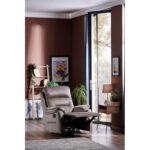 Πολυθρόνα relax Enjoy ξύλο 80x80x105cm ύφασμα γκρι ed3782 - Image 4