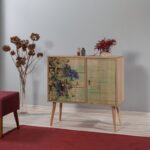 Μπουφές Verybox oak μελαμίνη 90x40x90cm ed3783