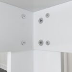 Τραπέζι Single 120x80x78cm μελαμίνη άσπρη ed3840 - Image 4