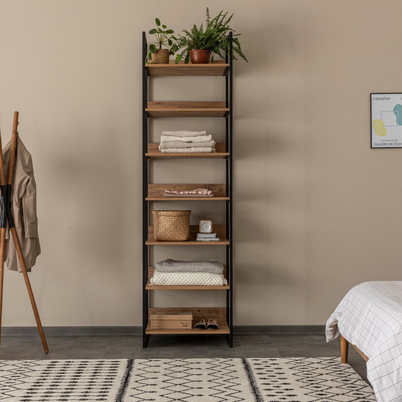 3869_0-800x800 Ντουλάπα Dynamic μελαμίνη μέταλλο atlantic pine 64x52x225cm ed3869 - Image 1