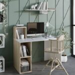 Γραφείο Stabile Patara χρώμα 120x60x107 6cm μελαμίνη ed3890