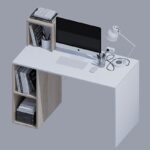 Γραφείο Stabile Patara χρώμα 120x60x107 6cm μελαμίνη ed3890 - Image 4