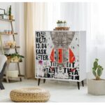 Ντουλάπι Article άσπρο μελαμίνη 95x36x111εκ ed3931