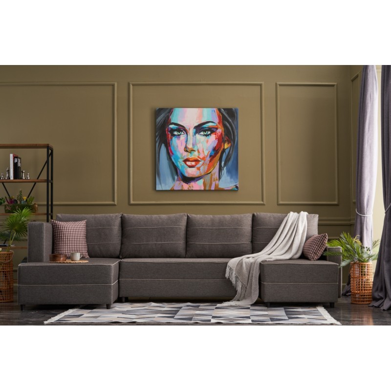 3939_0-800x800 Γωνιακός καναπές Ece Panoramik καφέ 315x160x88cm ed3939 - Image 1