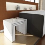 Set τραπεζάκια σαλονιού Arsenal 32 5x35cm μελαμίνη ed3942