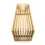 Σκαμπό Gudas δρυς οξιά 150x36x45εκ ed3965 - Image 4