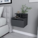 Κομοδίνο Vuoto ανθρακί 39 8x31 9x35cm ed3983 - Image 5