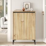 Ντουλάπι Air δρυς ανθρακί μελαμίνη 72x35x104εκ ed3987