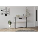 Κονσόλα Garda λευκό χρώμα 90x34x70cm μελαμίνη ed4033