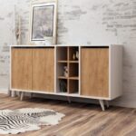 Μπουφέ Diri 140x40x86cm μελαμίνη ed403 - Image 4