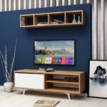 Έπιπλο τηλεόρασης Maku 120x35x47cm μελαμίνη ed4076 - Image 4