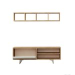 Έπιπλο τηλεόρασης Maku 120x35x47cm μελαμίνη ed4076 - Image 3