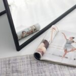 Καθρέφτης Portal μέταλλο 65x180cm μαύρο ματ ed407 - Image 5