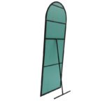 Καθρέφτης Portal μέταλλο 65x180cm μαύρο ματ ed407 - Image 3