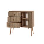 Μπουφές Verybox oak μελαμίνη 90x40x90cm ed4095 - Image 4