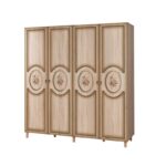 Ντουλάπα ρούχων Trio 180x52x192cm μελαμίνη oak ed4098 - Image 5