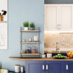 Ραφιέρα Pulalis atlantic pine μελαμίνη μεταλλικό πλαίσιο 40x20x66εκ ed410 - Image 4