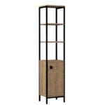 Ντουλάπι μπάνιου Derin sapphire ανθρακί μελαμίνη 161 8x34x38εκ ed4112 - Image 3