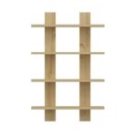 Ράφι τοίχου Laurel oak μελαμίνη 59 6x16 4x90cm ed4128 - Image 3