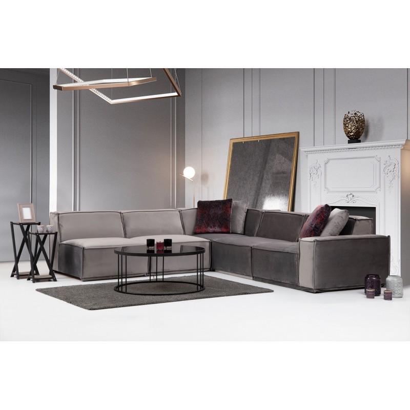 4139_0-800x800 Γωνιακός καναπές Lego 300x276cm γκρι ed4139 - Image 1