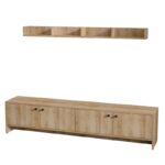 Έπιπλο τηλεόρασης Tessa 180x35x40cm μελαμίνη ed4153 - Image 3