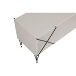 Έπιπλο tv Zano λευκό χρώμα μελαμίνη 120x30x40cm ed4156 - Image 4