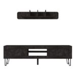 Έπιπλο tv Ortigia 180x29 5x55cm μελαμίνη μέταλλο ed4171 - Image 4