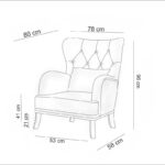 Σετ καναπέ Marta καφέ 225x94x85εκ ed4173 - Image 2