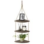 Ραφιέρα Gar καρυδί ξύλο 90x25x25εκ ed4234 - Image 4