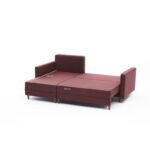 Γωνιακός καναπές Adam Left κεραμιδί 215x150x80cm ed4251 - Image 2