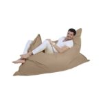 Πουφ Giant Cushion 140x180 αδιάβροχο ύφασμα Mink ed4254 - Image 5