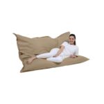 Πουφ Giant Cushion 140x180 αδιάβροχο ύφασμα Mink ed4254 - Image 2