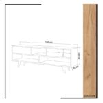 Έπιπλο τηλεόρασης Angola 140x35x40cm ed4265 - Image 2