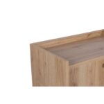 Μπουφέ Libra Oak μαύρη μελαμίνη 70x40x91 5cm ed4266 - Image 2