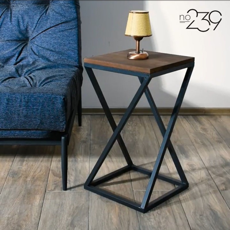 4275_0-800x800 Βοηθητικό τραπέζι Deco μελαμίνη μέταλλο 35x63cm ed4275 - Image 1