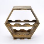 Ράφι κουζίνας Raf σκούρο δρυς ξύλο 42x20x46εκ ed4288 - Image 4